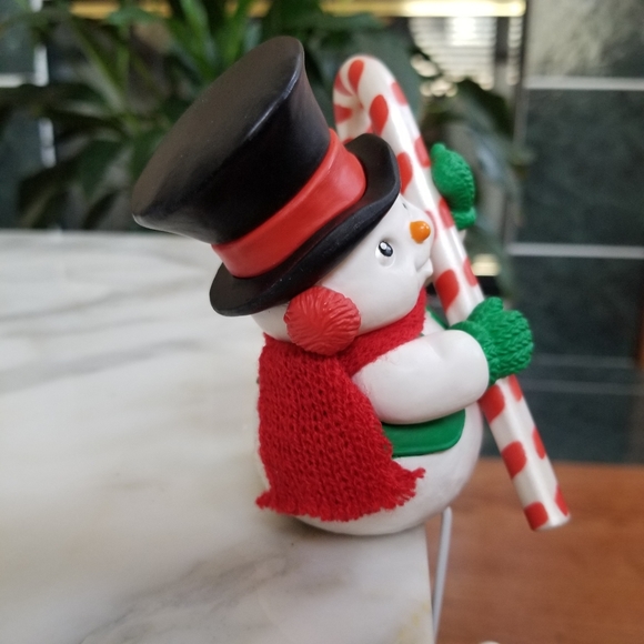 Hallmark Snowman Stocking Hanger - Picture 7 of 9